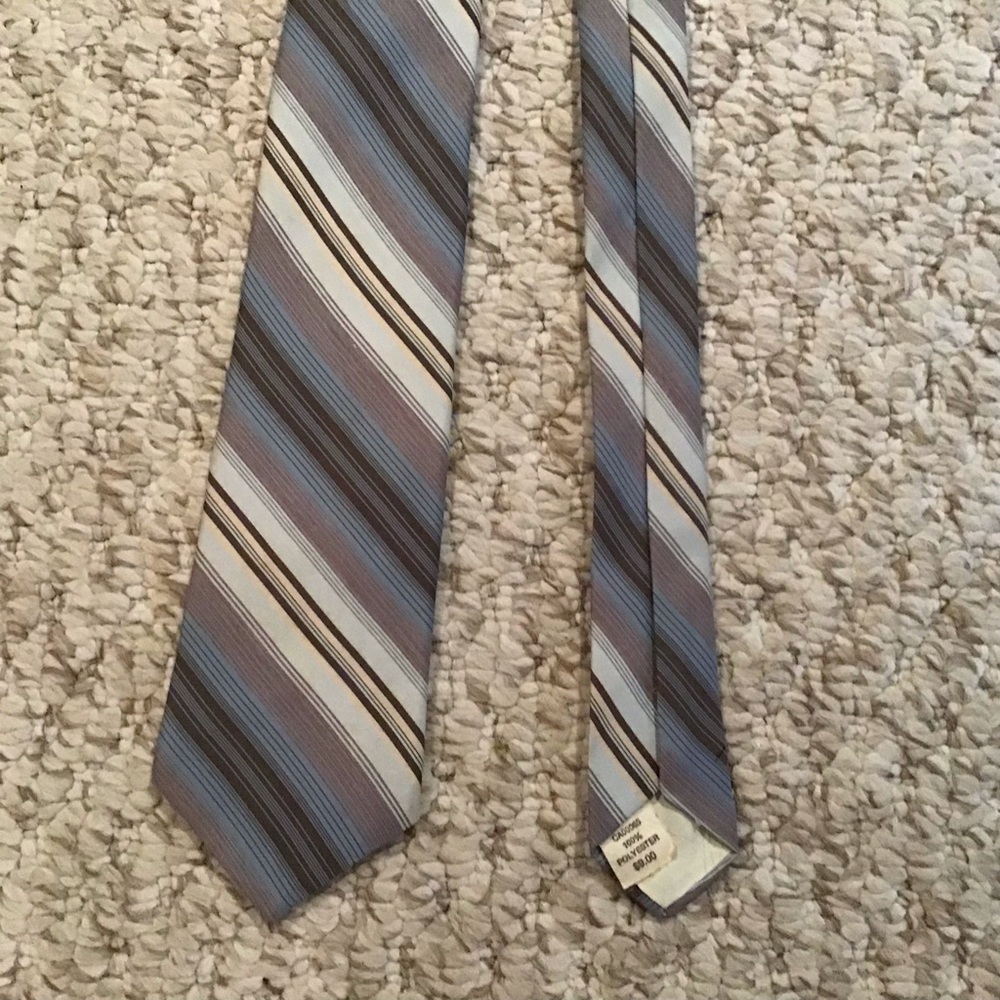 Men's Striped and Patterned Tie Set - Picture 3 of 5